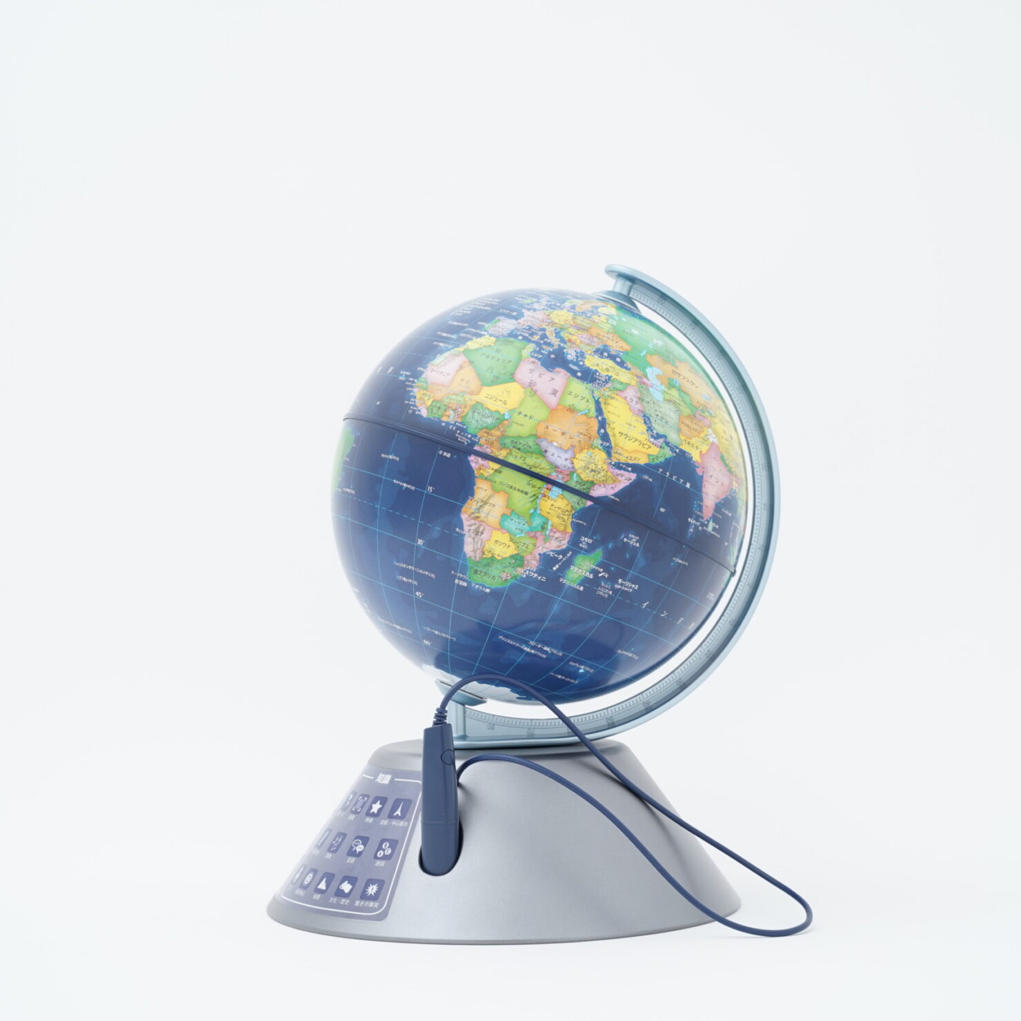 34283円 超特価 地球儀 16.5インチのデスクトップ ワールドグローブ720°スタンドと世界の回転教育グローブと子供のためのノンスリップベース地球グローブ 地球儀装飾 Color : World Globe B